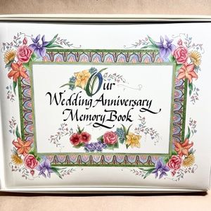 Our Wedding Anniversary Memory Book The Nittany Quill by Rae Wakelin